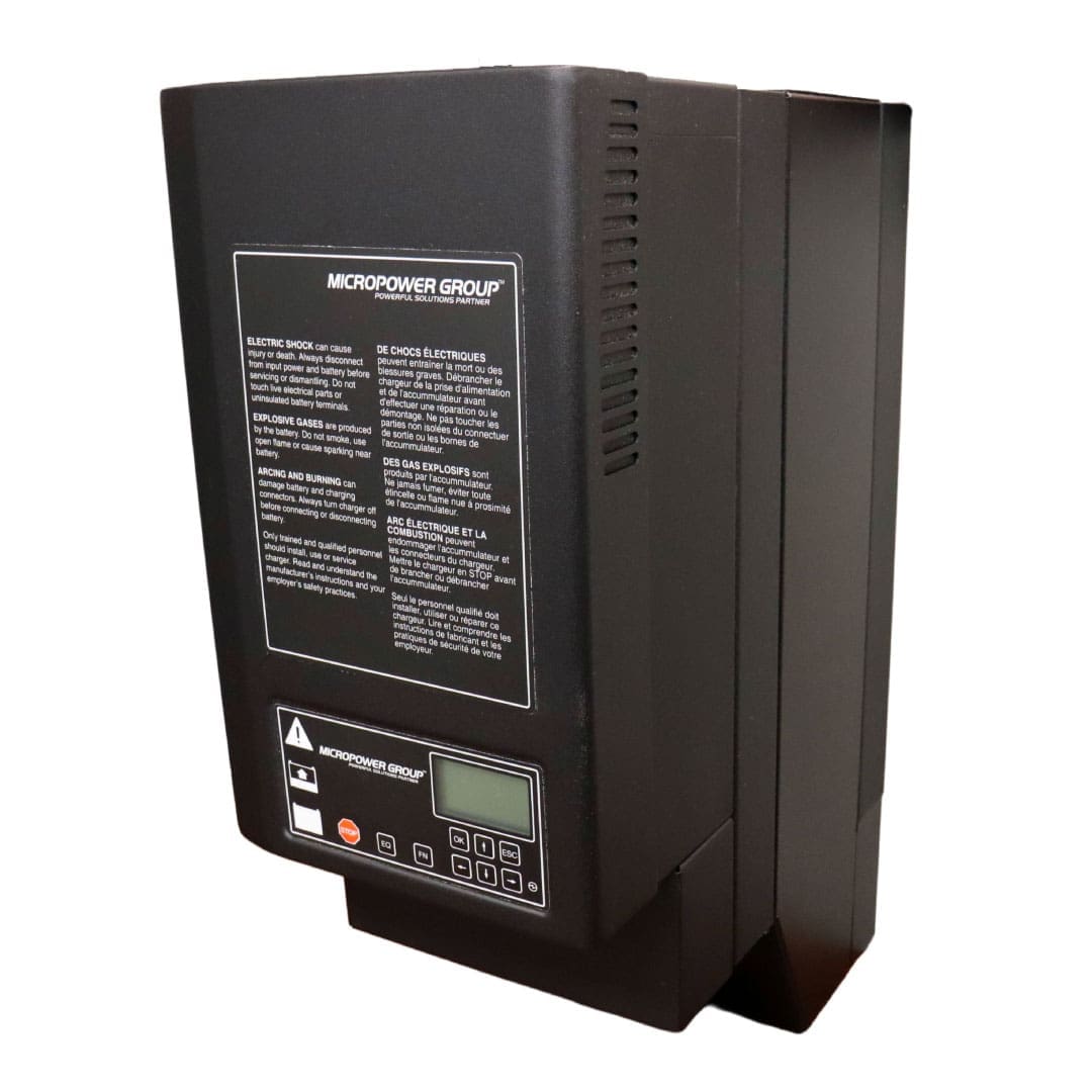 MICROPOWER ACCESS CONVENTIONAL CHARGER 24-80 VOLT, 170 AMP, 480 VAC
