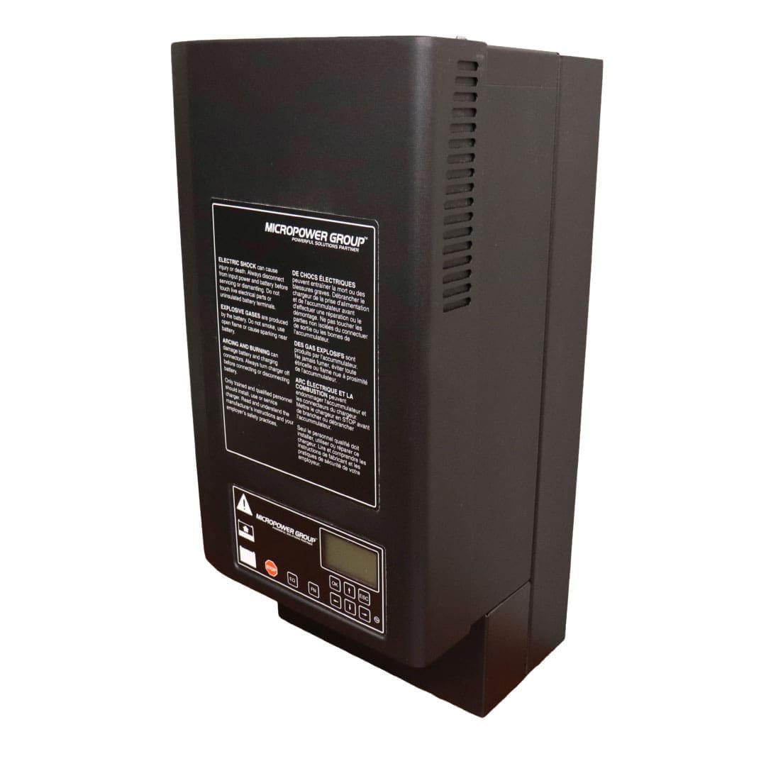 MICROPOWER ACCESS CONVENTIONAL CHARGER 24-80 VOLT, 80 AMP, 480 VAC