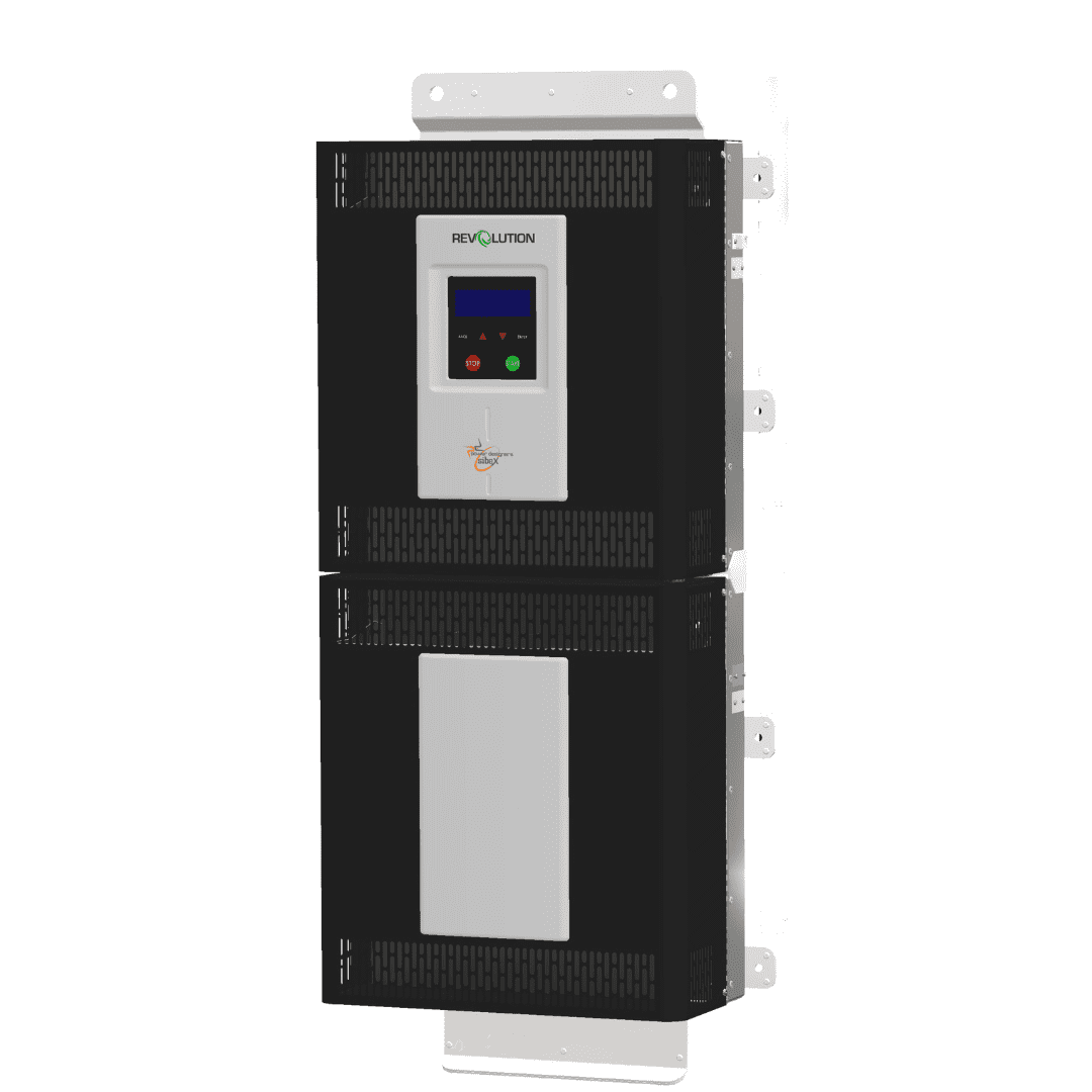 POWER DESIGNERS REVOLUTION X MULTI-VOLTAGE 24/36/48V HIGH FREQUENCY CHARGER SERIES 480V 3 PHASE