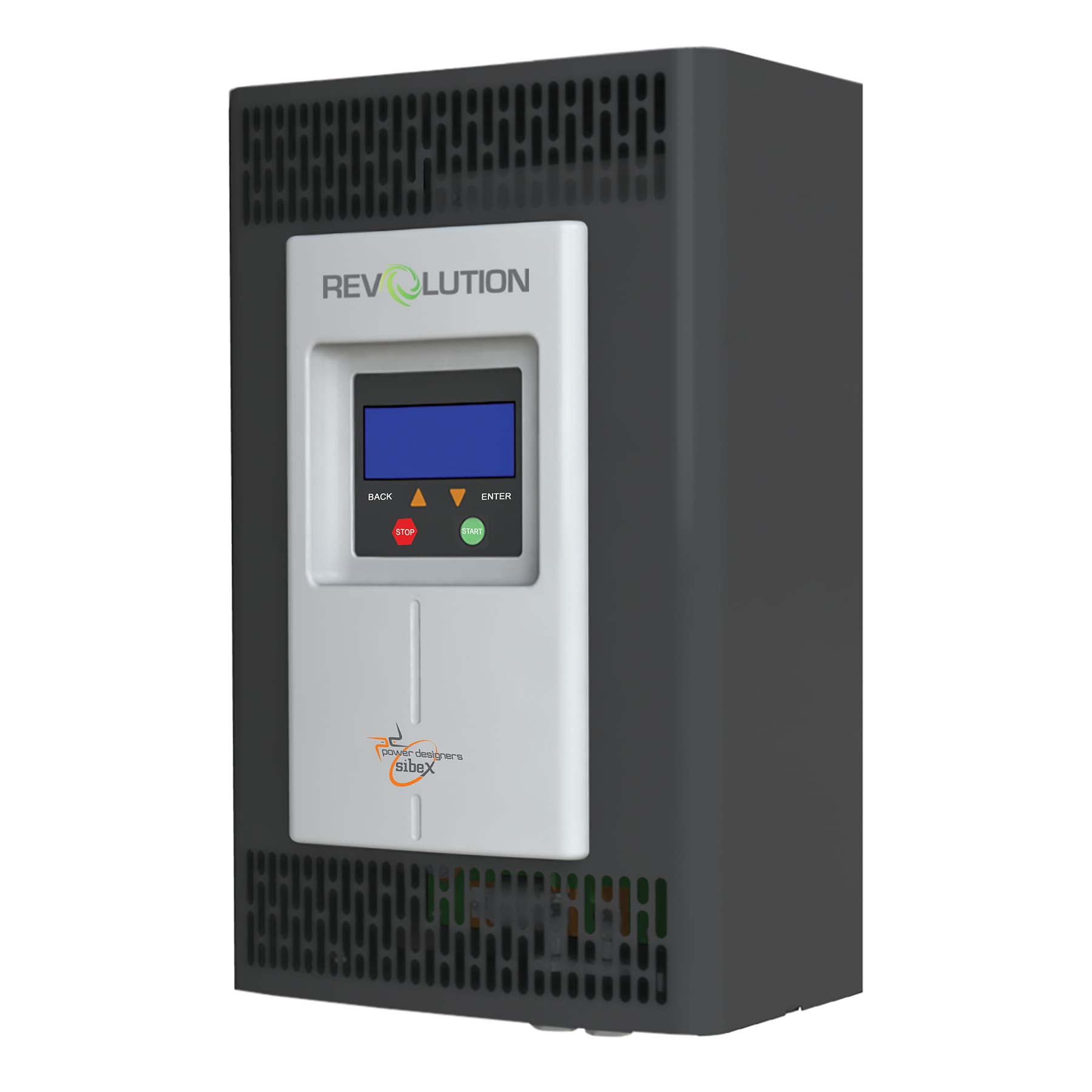 POWER DESIGNERS REVOLUTION X MULTI-VOLTAGE 80V HIGH FREQUENCY CHARGER SERIES 480V 3 PHASE