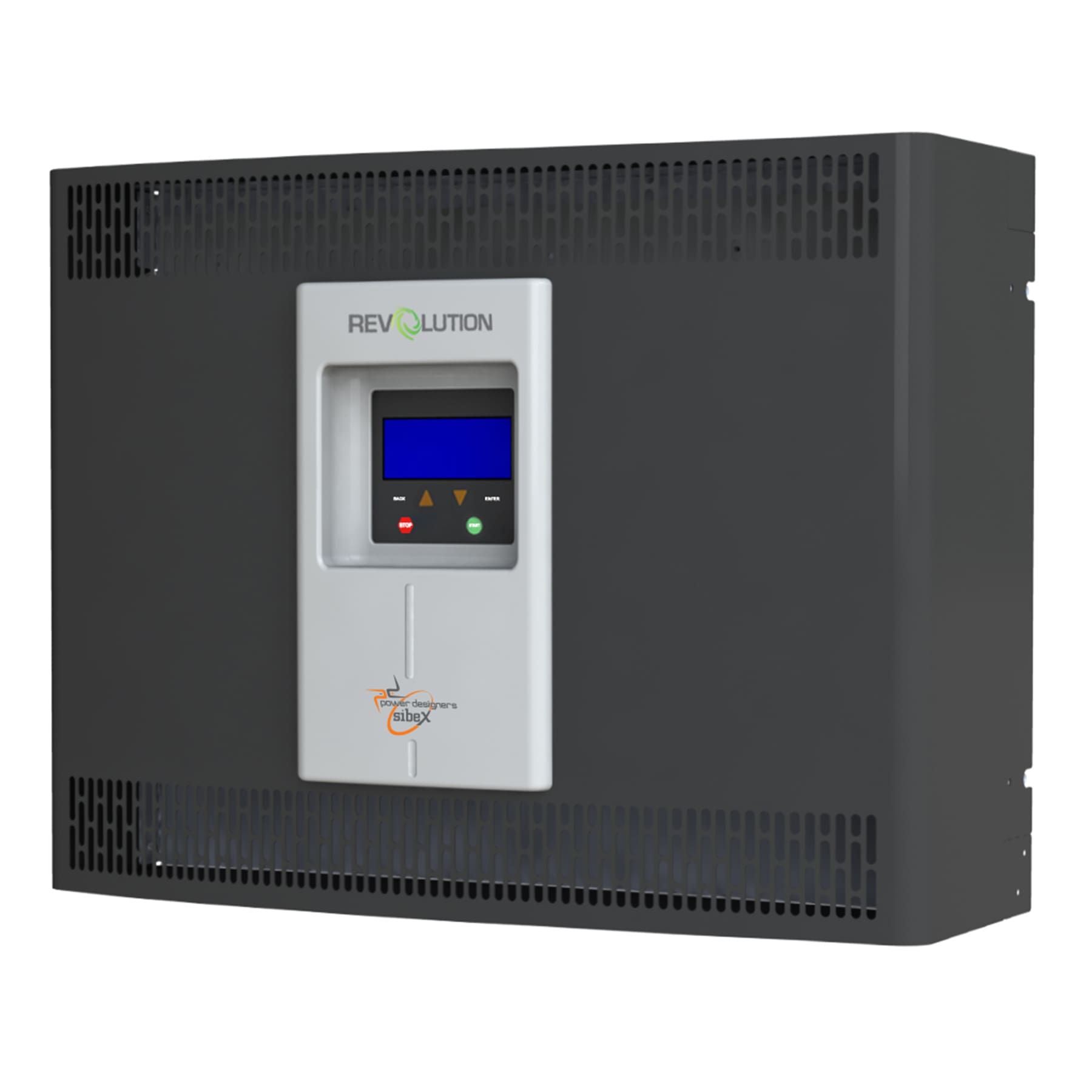 POWER DESIGNERS REVOLUTION X MULTI-VOLTAGE 24/36/48V HIGH FREQUENCY CHARGER SERIES 480V 3 PHASE