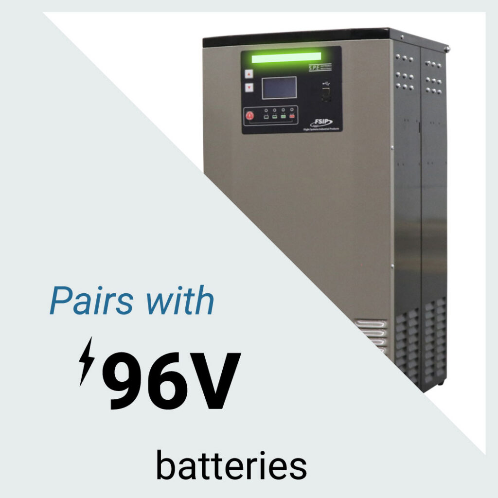 96 Volt Industrial Battery Chargers