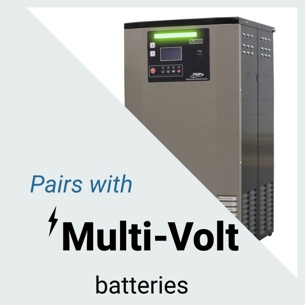Multi-Volt Industrial Battery Chargers