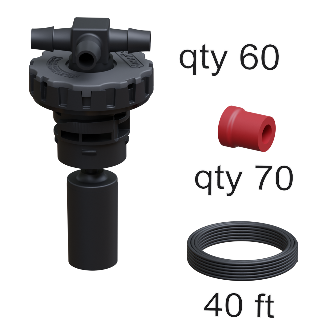 Flow-Rite Millennium Bulk Kit, 60 Cells, Maverick Valve