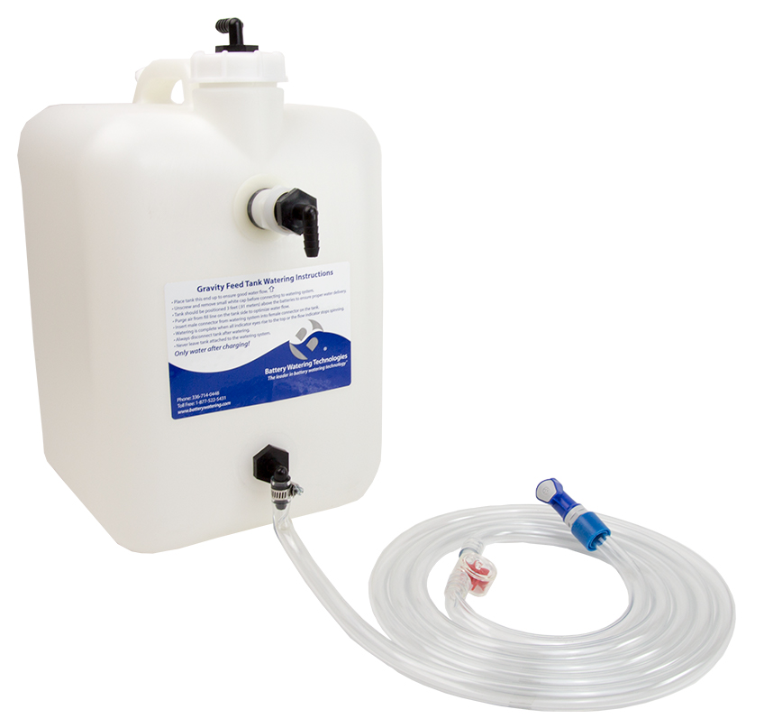 BWT 5 Gallon (18.93 Liter) Auto Fill Gravity Tank with Blue Connector