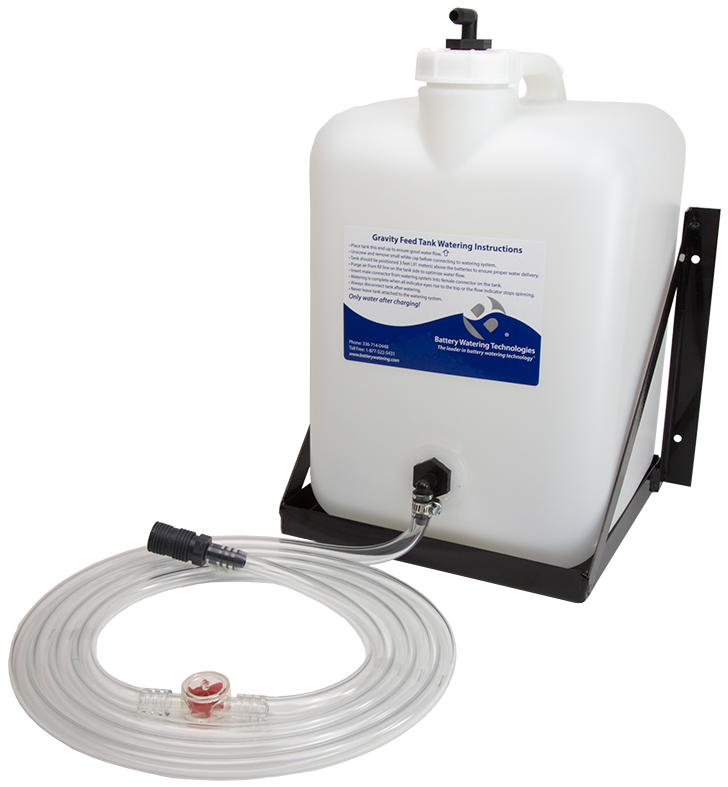 BWT COMBO TANK AND SHELF - 5 GALLON (18.93 LITER) TANK WITH GREY CONNECTOR