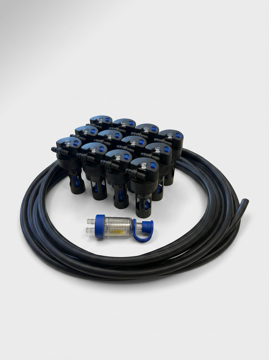 AQUAPRO 12V 1/4 TURN BAYONNET SYSTEM W/ 66MM BLUE FLOAT
