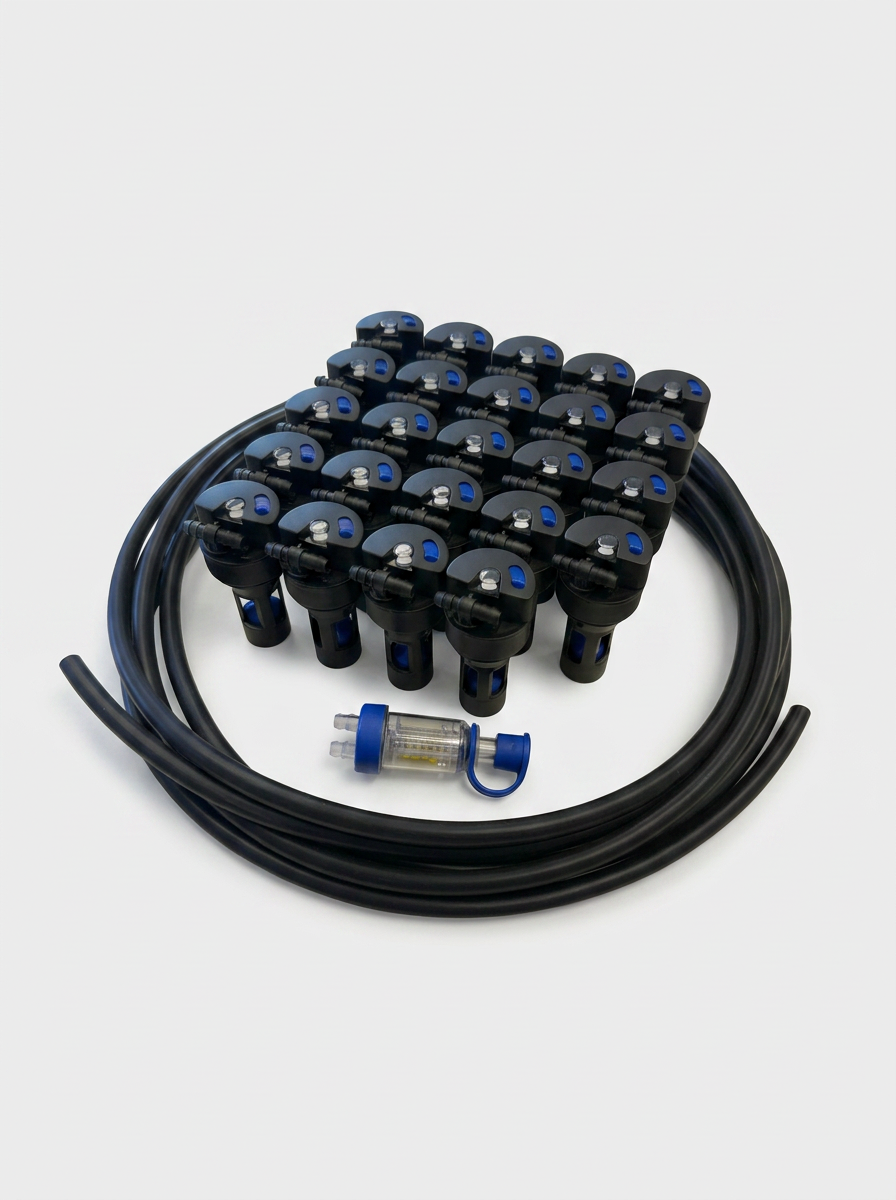 AQUAPRO 24V 1/4 TURN BAYONNET SYSTEM W/ 66MM BLUE FLOAT