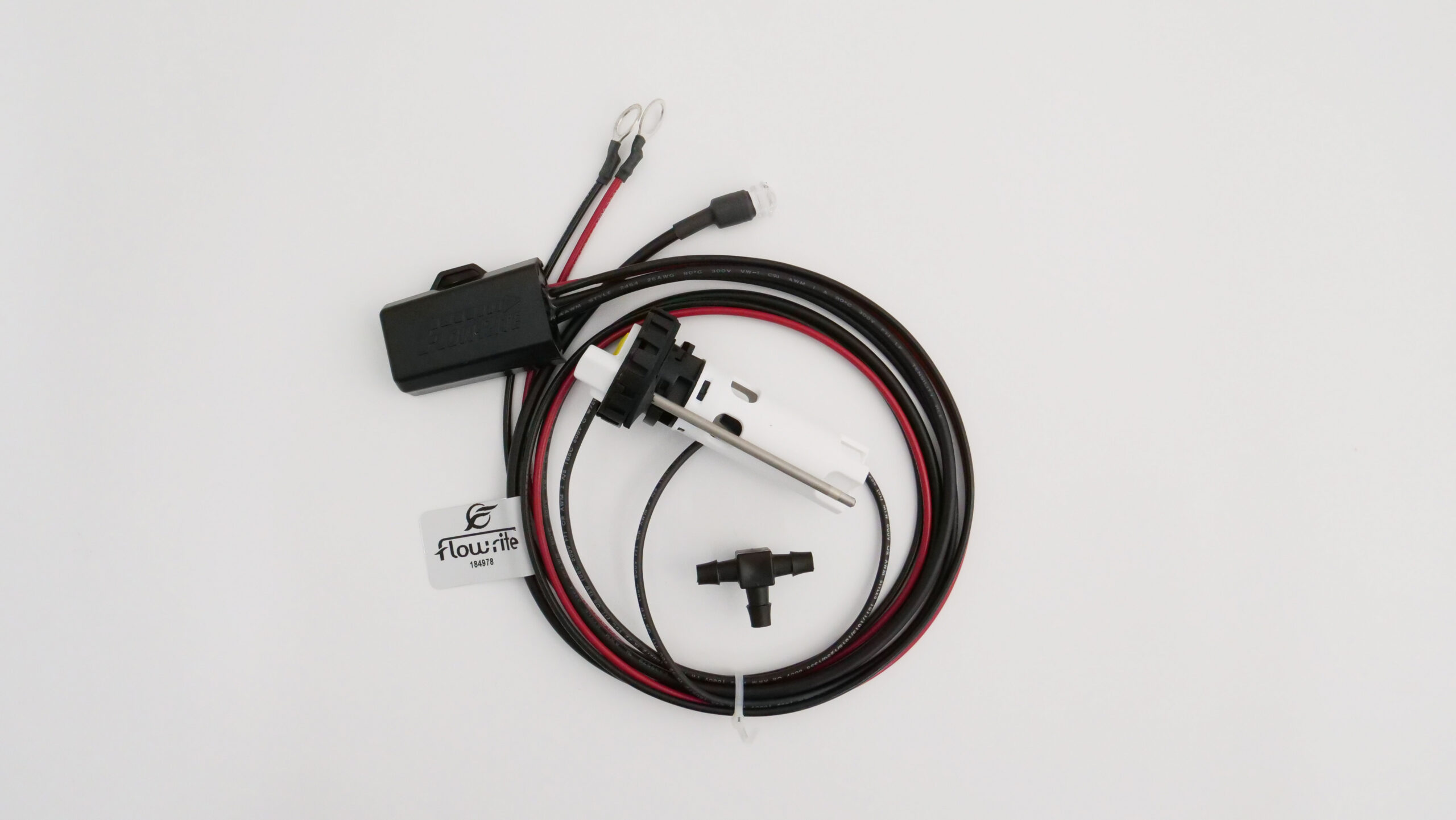 Flow-Rite Eagle Eye Elite IV Sensor with  Bolt On Connectors - White Length