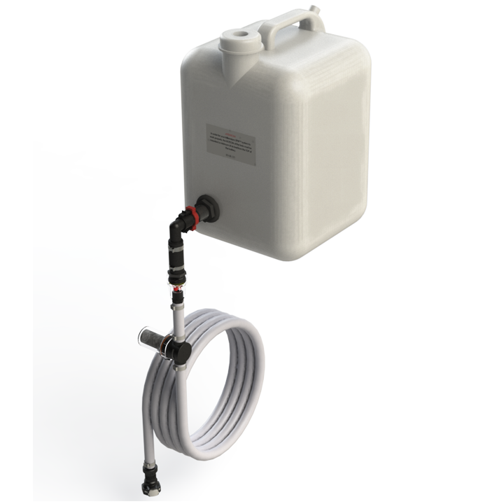 Flow-Rite Gravity Water Tank, no mounting bracket, no auto-refill