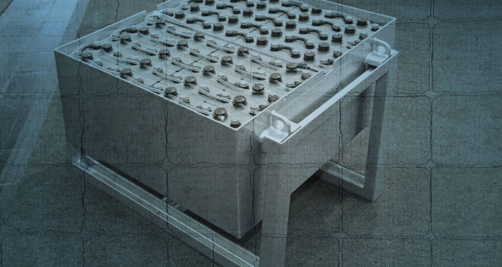 Forklift Battery Tray