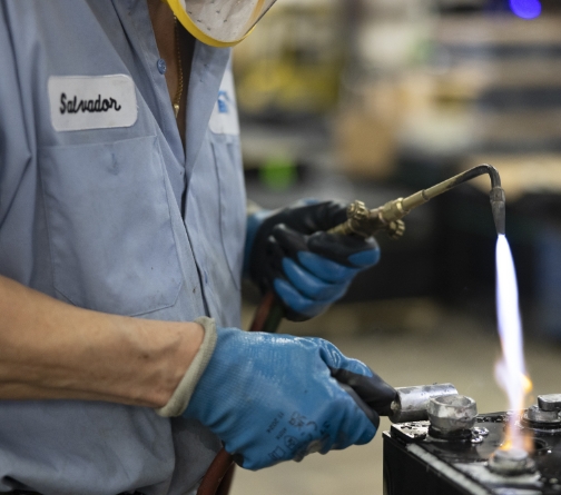 battery-welding